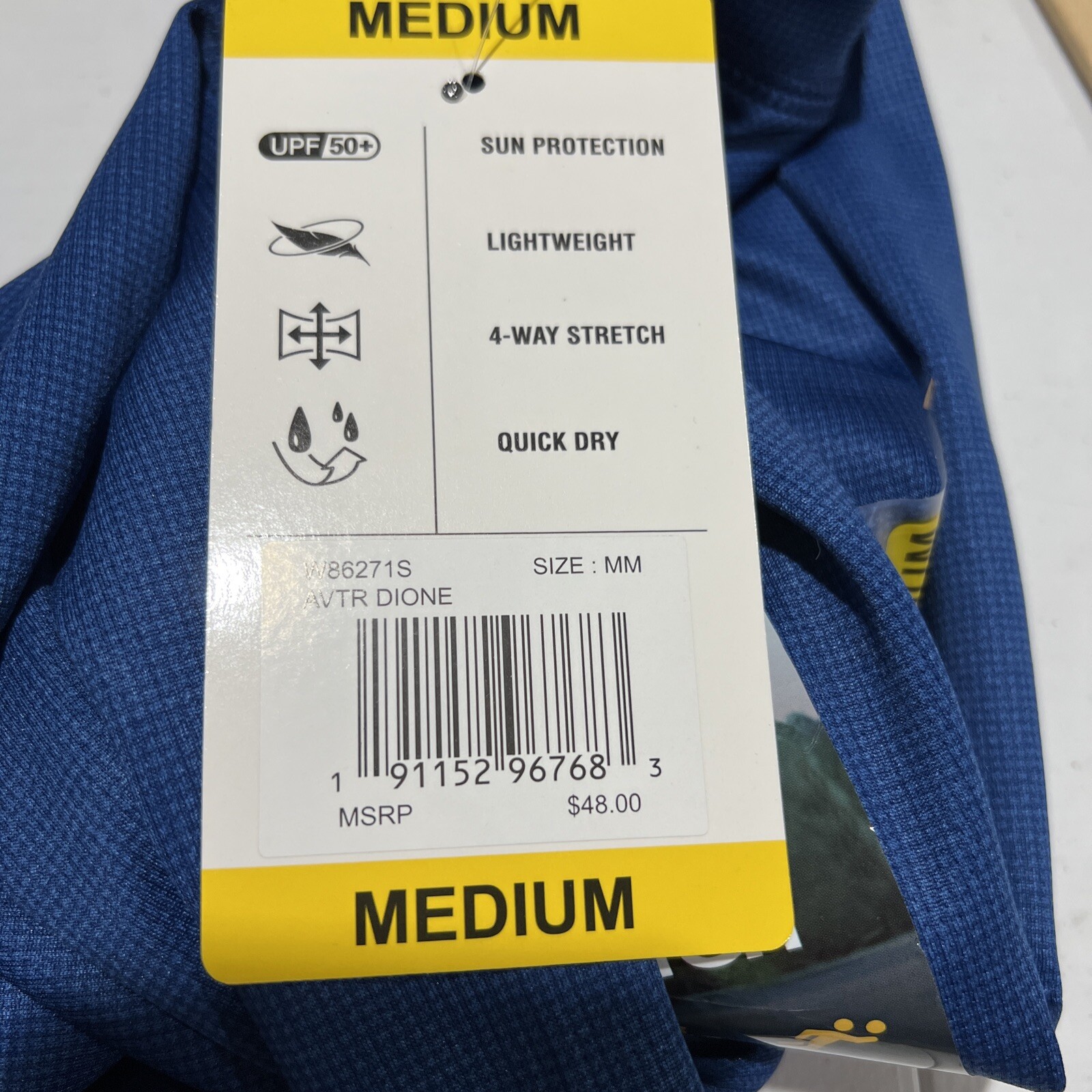 Zeroxposur Sun Protection UPF 50+ Short Sleeve Shirt Sz M gallery