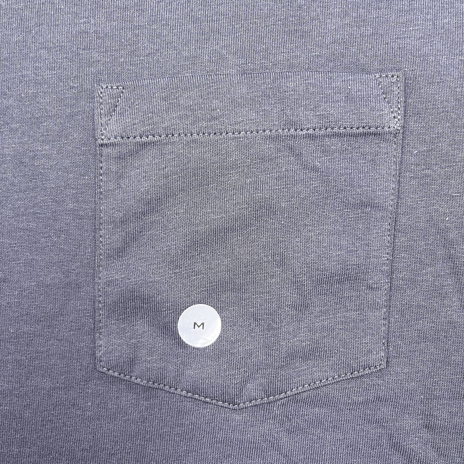 NWT Eddie Bauer Men's Medium T-Shirt Pocket Midnight Navy Crewneck Short Sleeve gallery