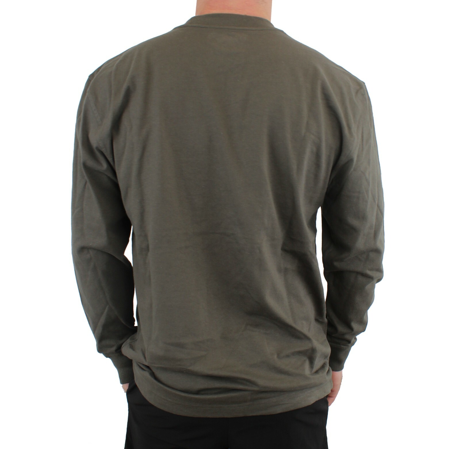 Dickies' Men's T-Shirt Crew Neck Long Sleeve Heavyweight Jersey with Pocket gallery