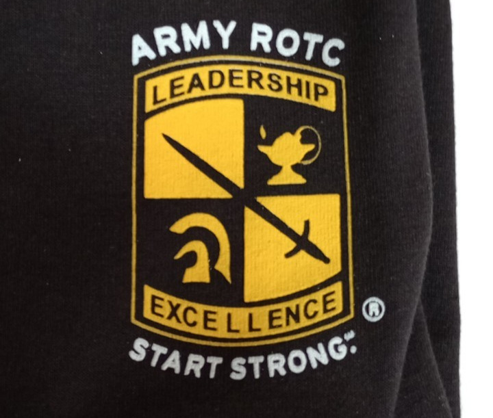 UNICOR TSHIRT XL BLACK USA ARMY ROTC FIGHTING ILLINI NWOT gallery