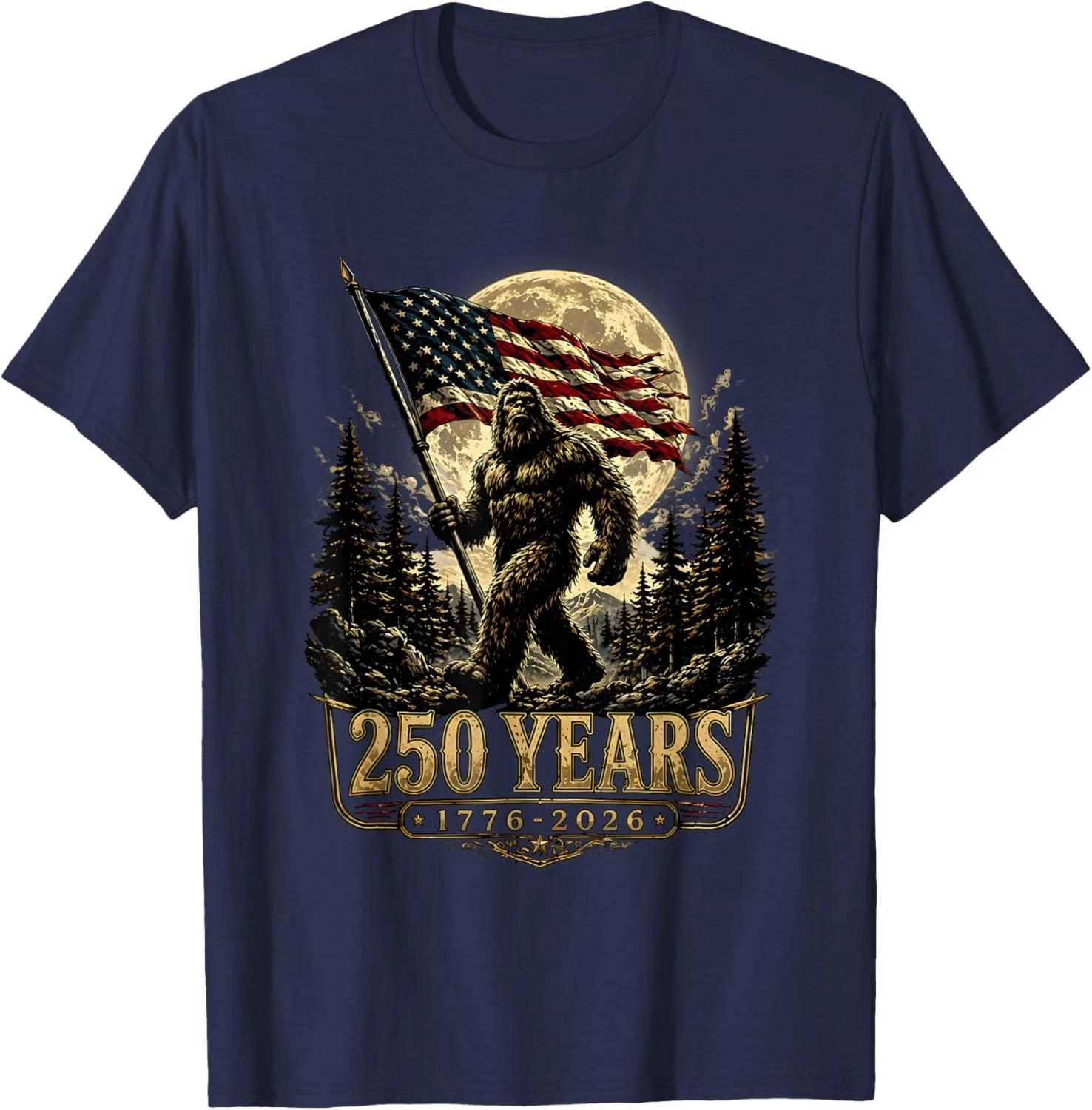 USA 250th Anniversary Patriotic T-Shirt gallery