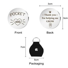 Pocket Hug Token Back to School Teacher Gifts from Student Teacher Appreciati…