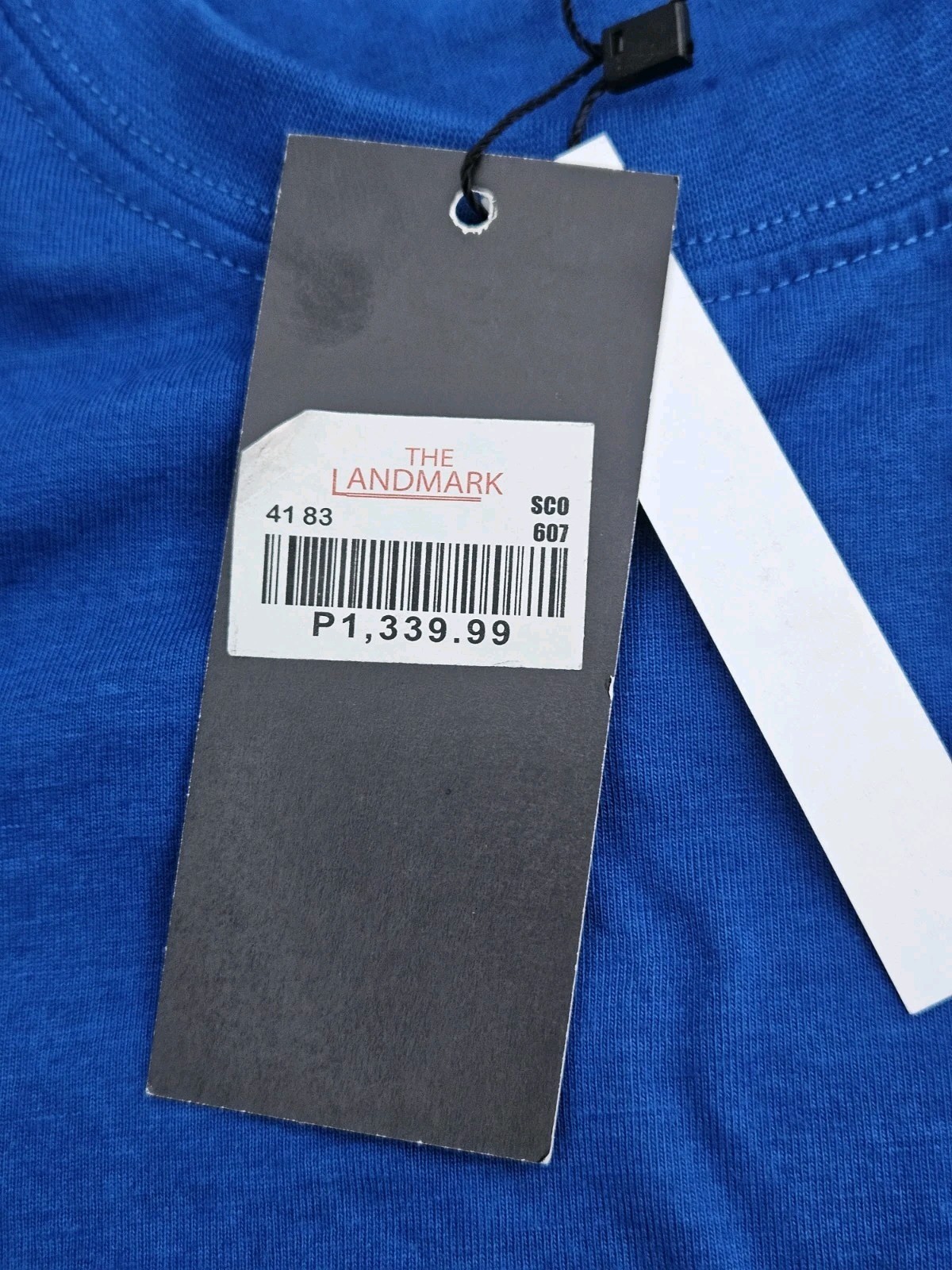 NWT Essentials Fear Of God T Shirt Mens Medium Blue Streetwear Punk Grunge gallery