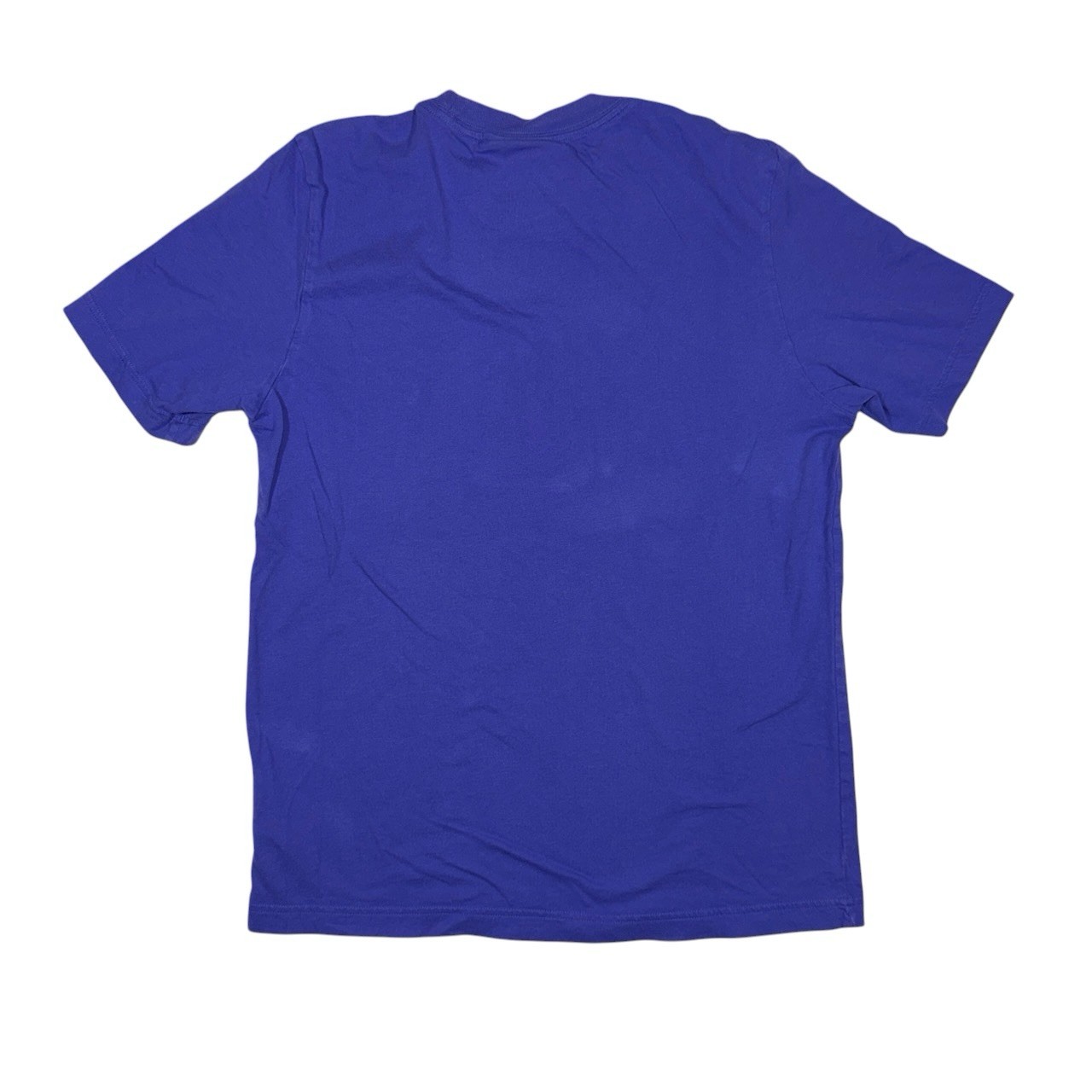 Adidas Embroidered Logo T Shirt Men’s Size Small Purple Short Sleeve Graphic gallery