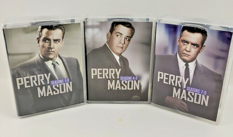 Perry Mason: The Complete Series DVD Set – Seasons 1-9 (72 Discs) *NEW FREE SHIP