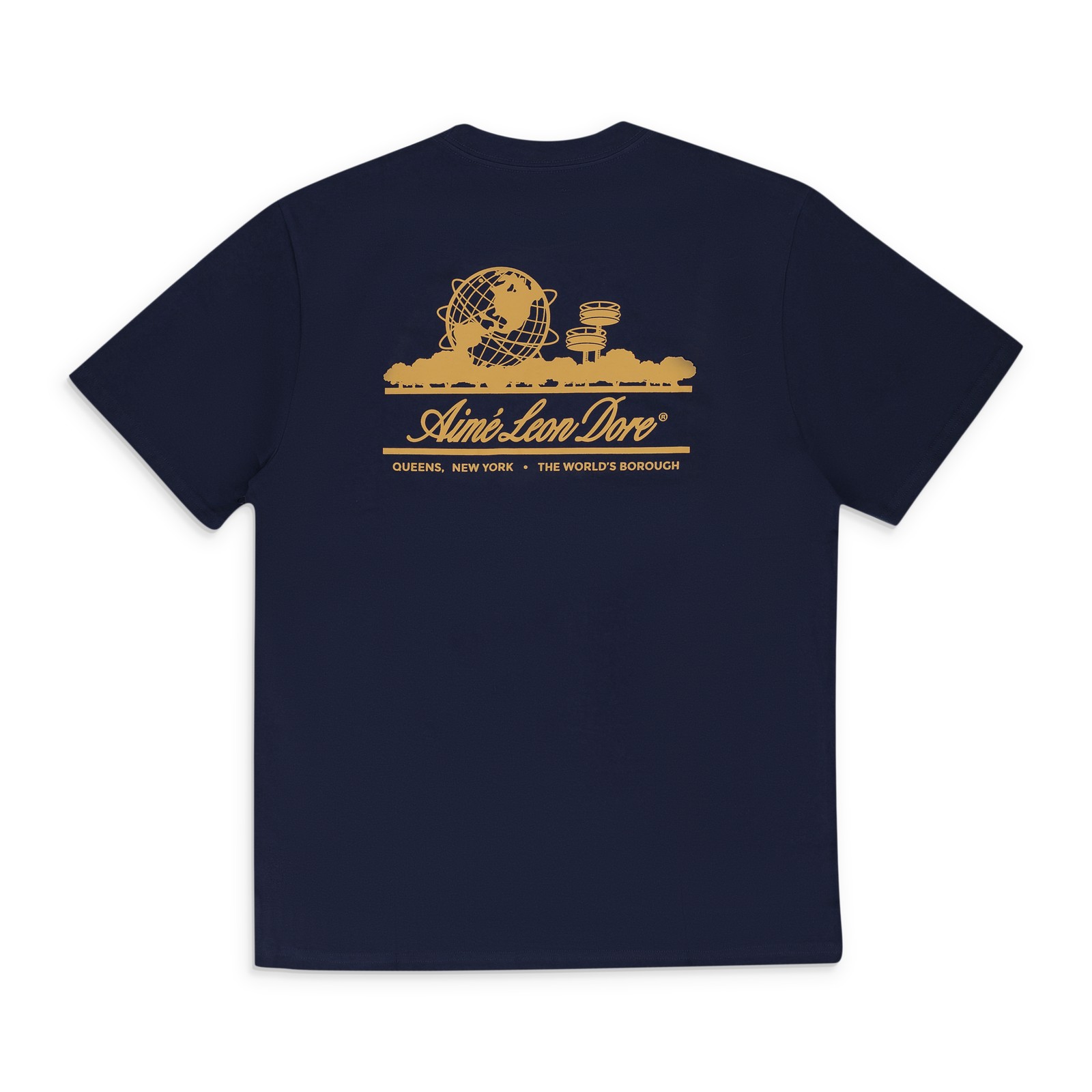 AIME LEON DORE Blue Unisphere T-Shirt SIZE M $85 gallery