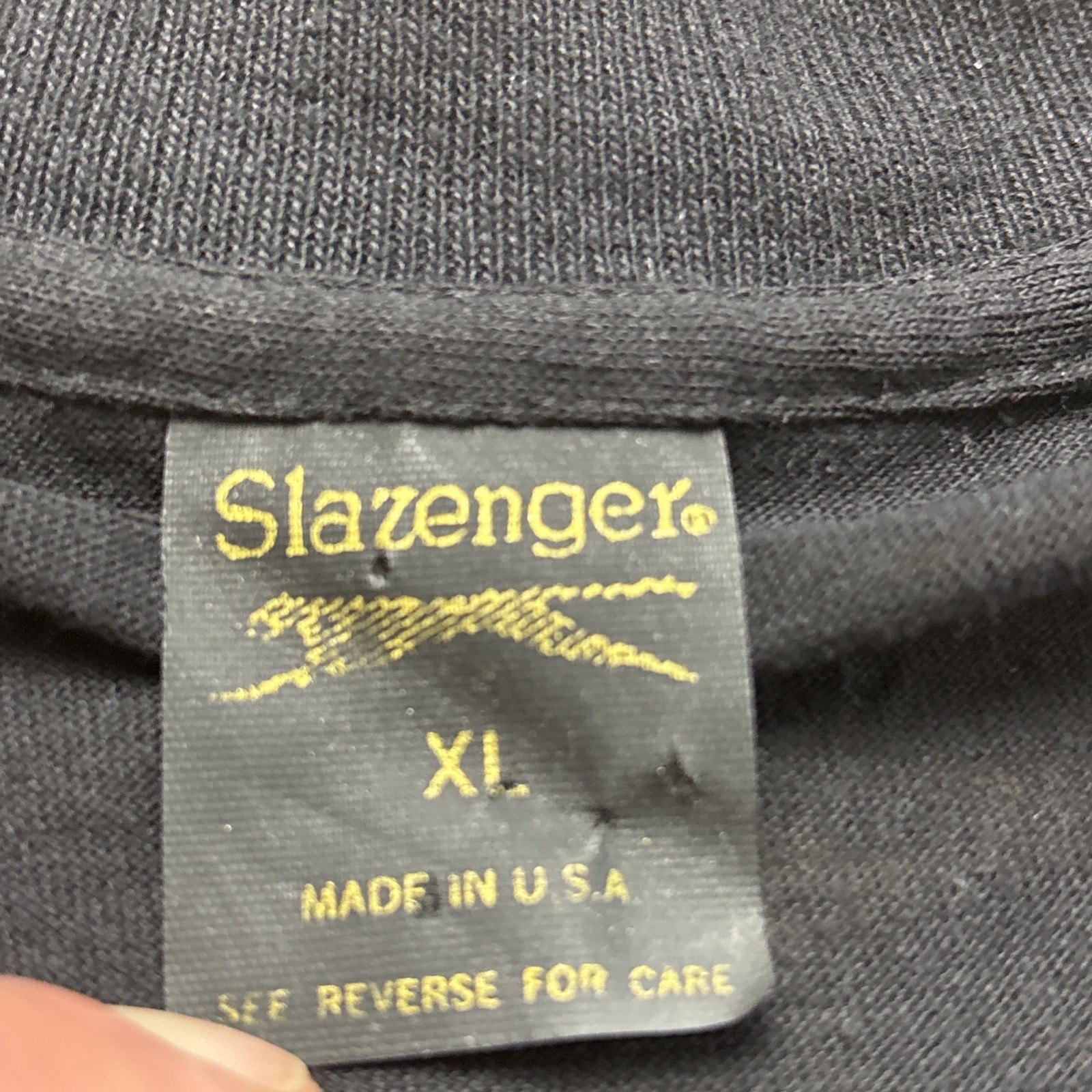 Slazenger International Champion T-Shirt L XL Vintage NOS 50/50 SS Track Field gallery