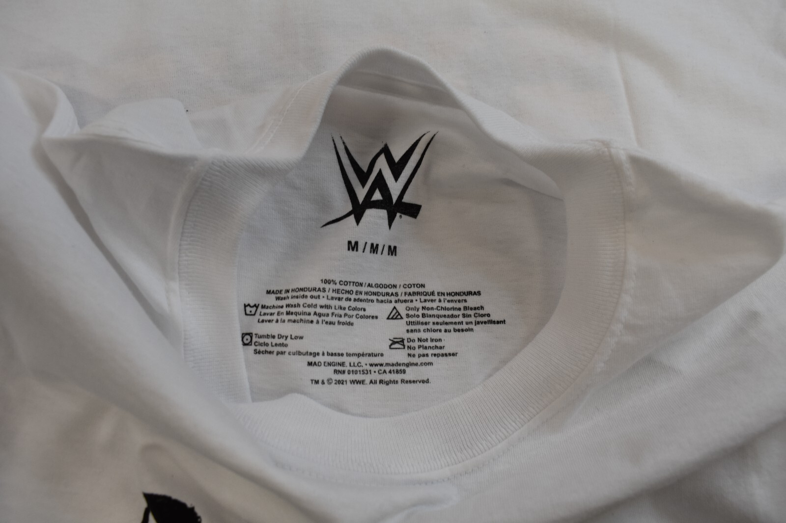 WWE Mens Royal Rumble Retro Graphic Andre, Brett (2021 Print) Shirt New Medium gallery