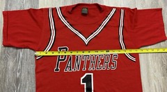 Vintage 80s Russell Athletic x Jerzees Shirt Small Basketball Jersey Tee