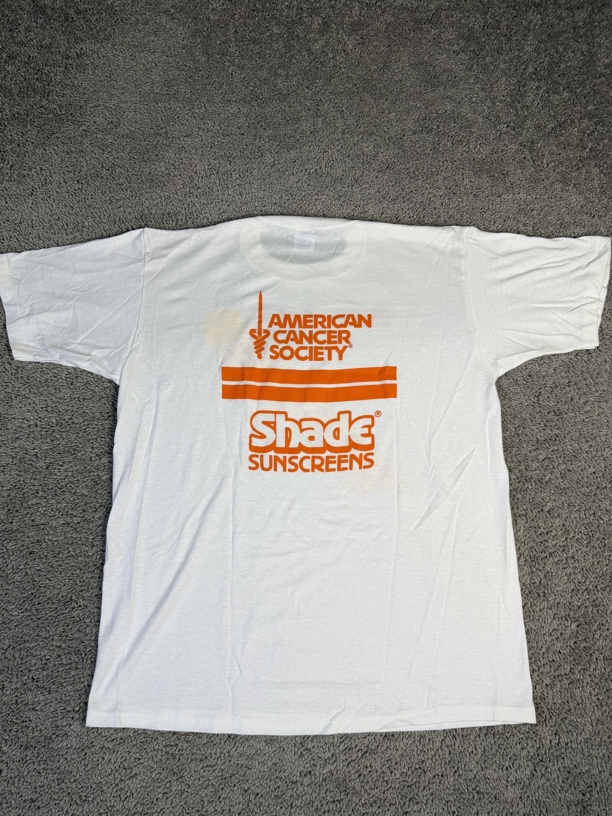 Vintage Tennis Shirt Mens XL Shade Sunscreens American Cancer 1988 Tournament gallery