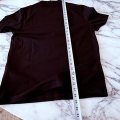Versace 1013302 Maxi Chain Black Cotton Men’s logo-print T-shirt, Size Small