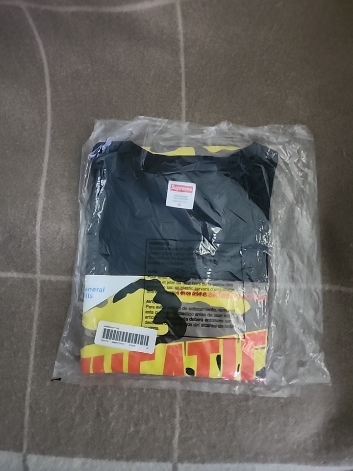 Supreme Wheaties Box Logo S/S Tee T-Shirt BLACK SS21 2021 Brand New Authentic L gallery