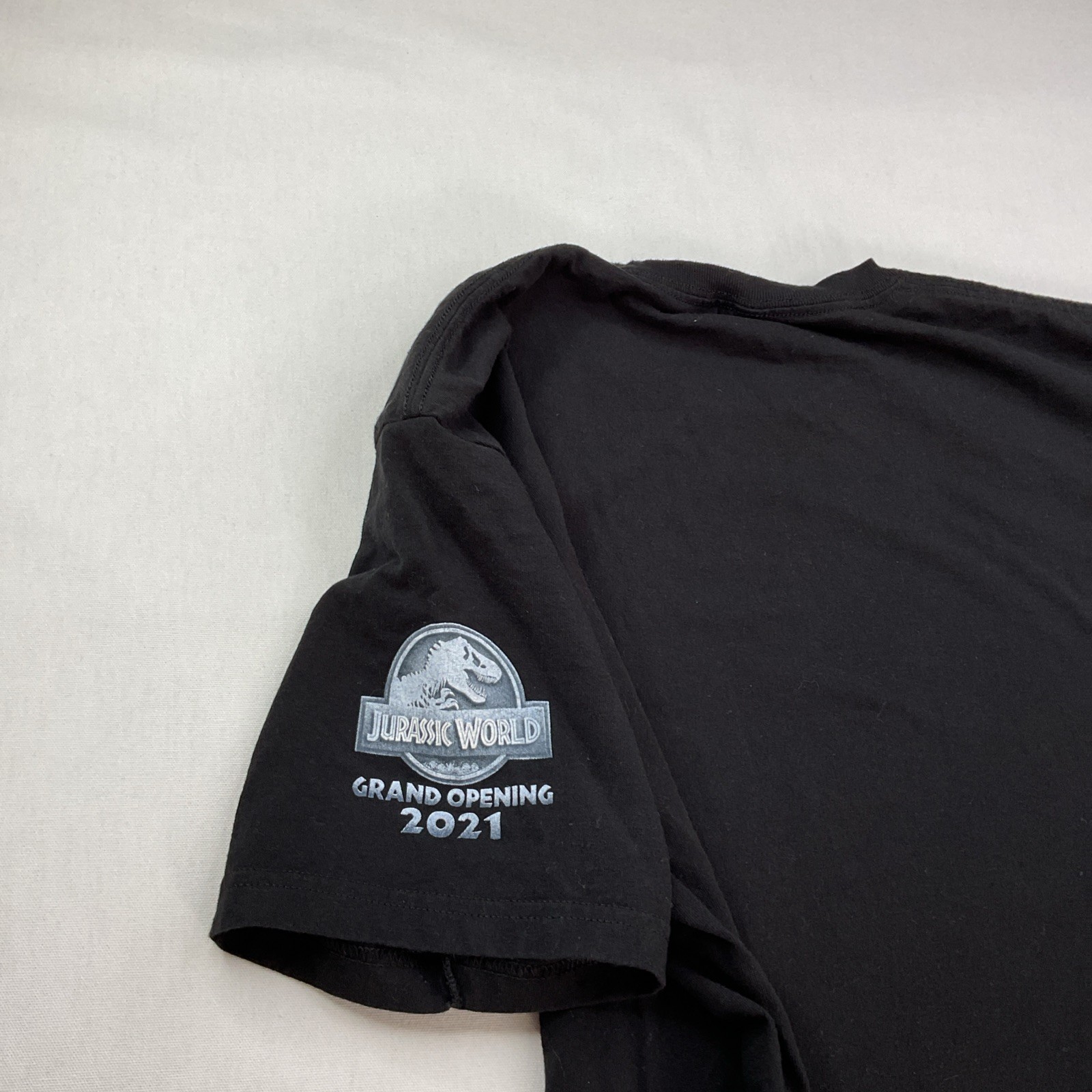 Universal Studios Jurassic World T-Shirt Sz XL VelociCoaster Grand Opening 2021 gallery