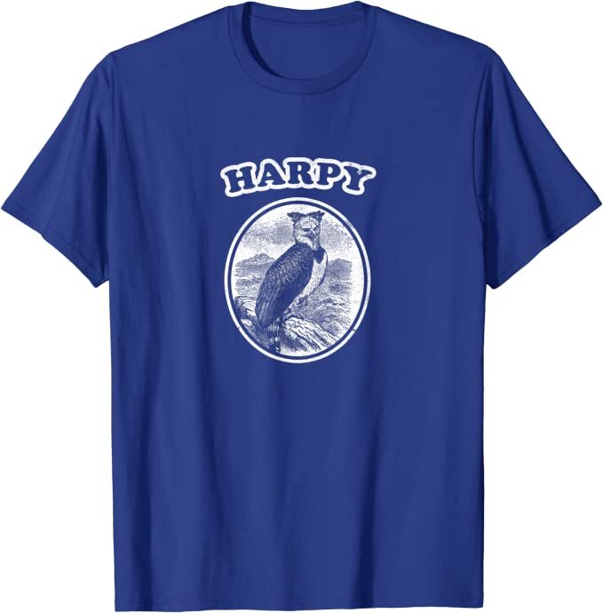 Retro Harpy: Vintage Bird of Prey T-Shirt *NEW 10 Colors* gallery