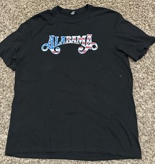 District Alabama Shirt Mens Medium Black 50 Years Thanks For the Ride Sz XL
