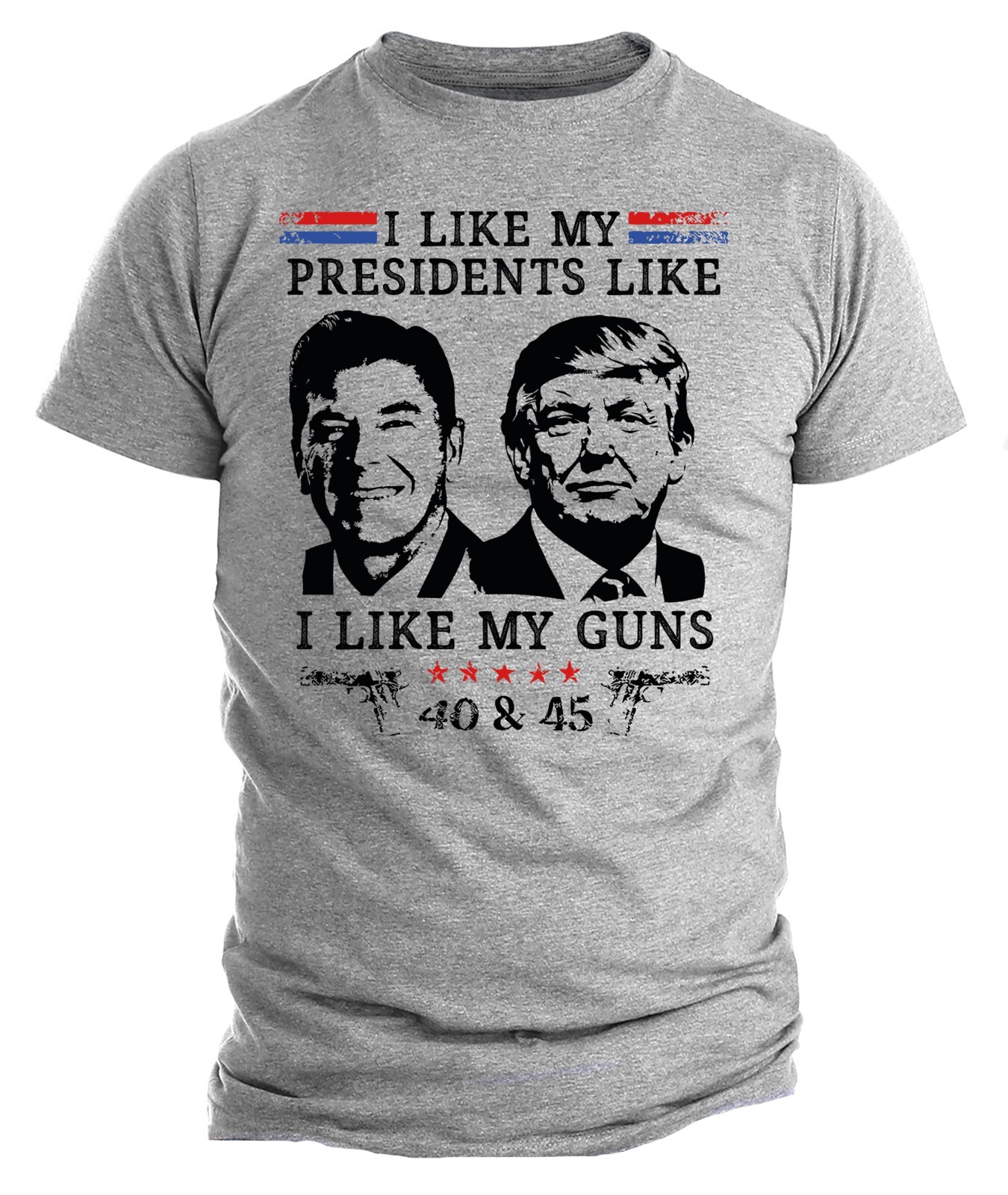 Donald Trump Support Trump Reagan Like My Presidents MAGA 2024 Election T-Shirt gallery