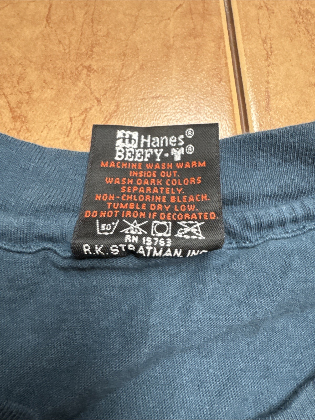 1996 Harley Davidson Single Stitch T-Shirt Sz L West Virginia State Rally Biker gallery