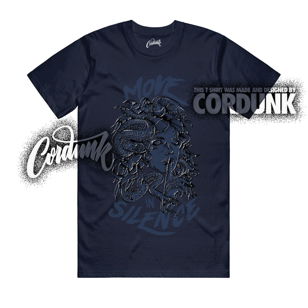 Vapormax Thunder Blue Midnight Navy Cool Grey T Shirt Match MIS