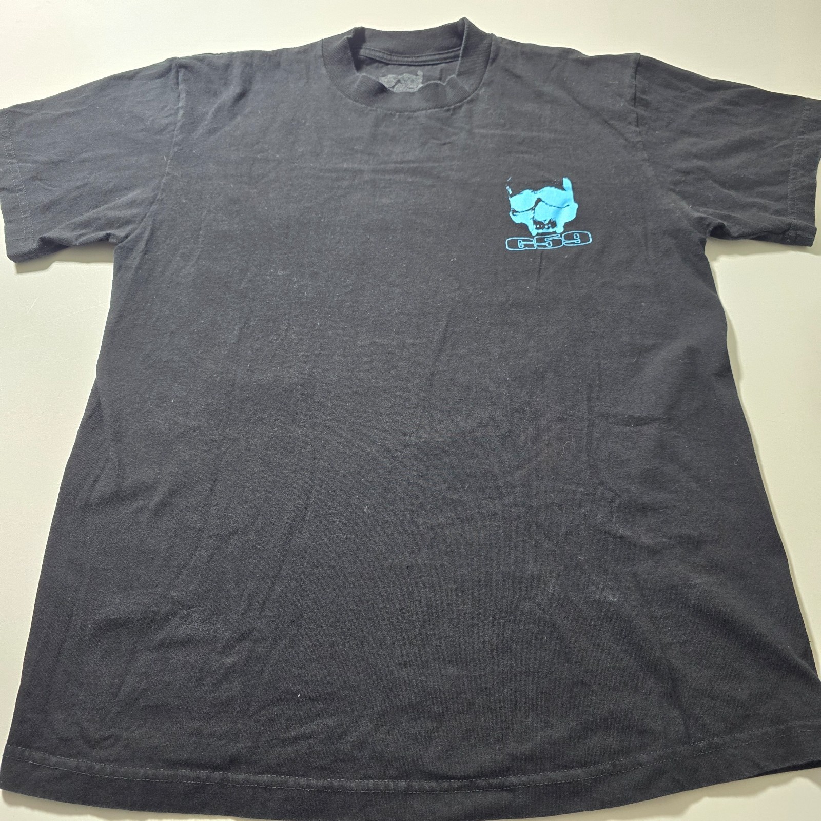 G59 Records T-Shirt Mens Medium Black 100% Cotton Skull Logo Suicideboys Hip-Hop gallery