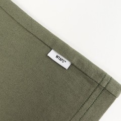 WTAPS Double Taps T-Shirt Olive Drab Size: XL | 21AW Crossbones Long Used BEEG-0