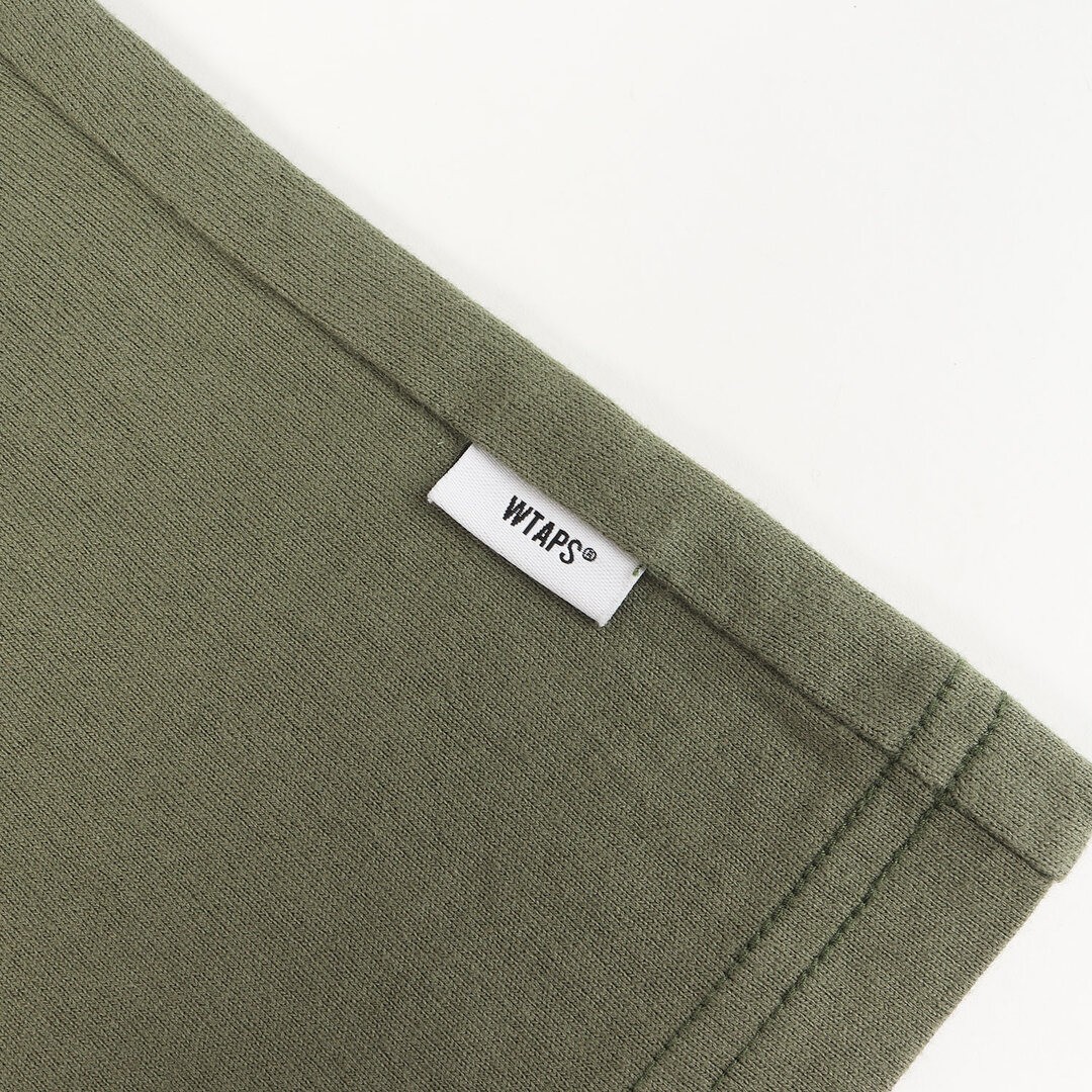 WTAPS Double Taps T-Shirt Olive Drab Size: XL | 21AW Crossbones Long Used BEEG-0 gallery