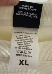 Travis Scott Cactus Jack Dream It D.L.T.L.F.R.T. Crewneck XL