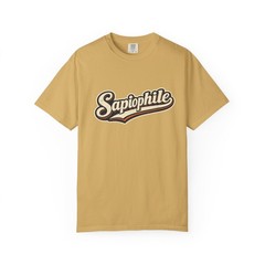 Sapiophile Script Logo T-Shirt | Retro Lettering