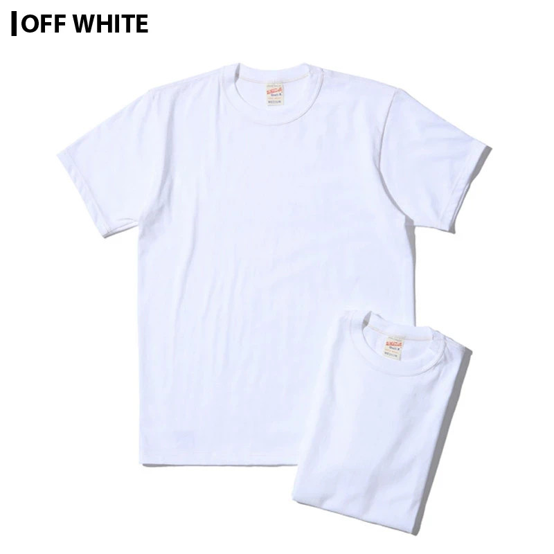 Whitesville WV73544 2-PACK T-SHIRT OFF-WHITE Size M L XL XXL Men's Made in Japan gallery