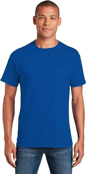 Gildan (5-pack) Royal Blue Solid Ultra Cotton Short Sleeve Blank Tee T-Shirt gallery