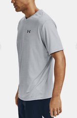 Under Armour Men’s V-Neck Tech 2.0 Short Sleeve Grey Silver T Shirt 1327969 011