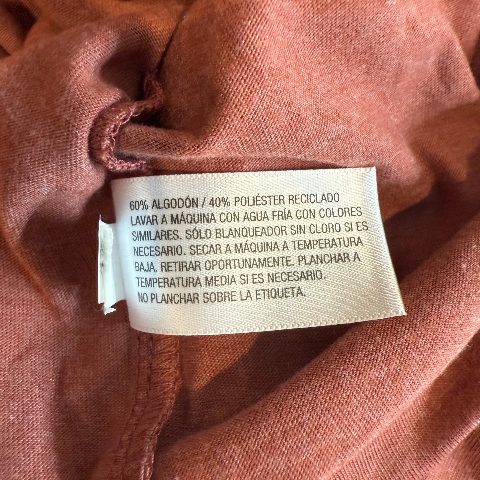 Goodfellow T-Shirt Mens XL Burnt Orange Standard Fit Crew Neck Everyday Wear Tee gallery