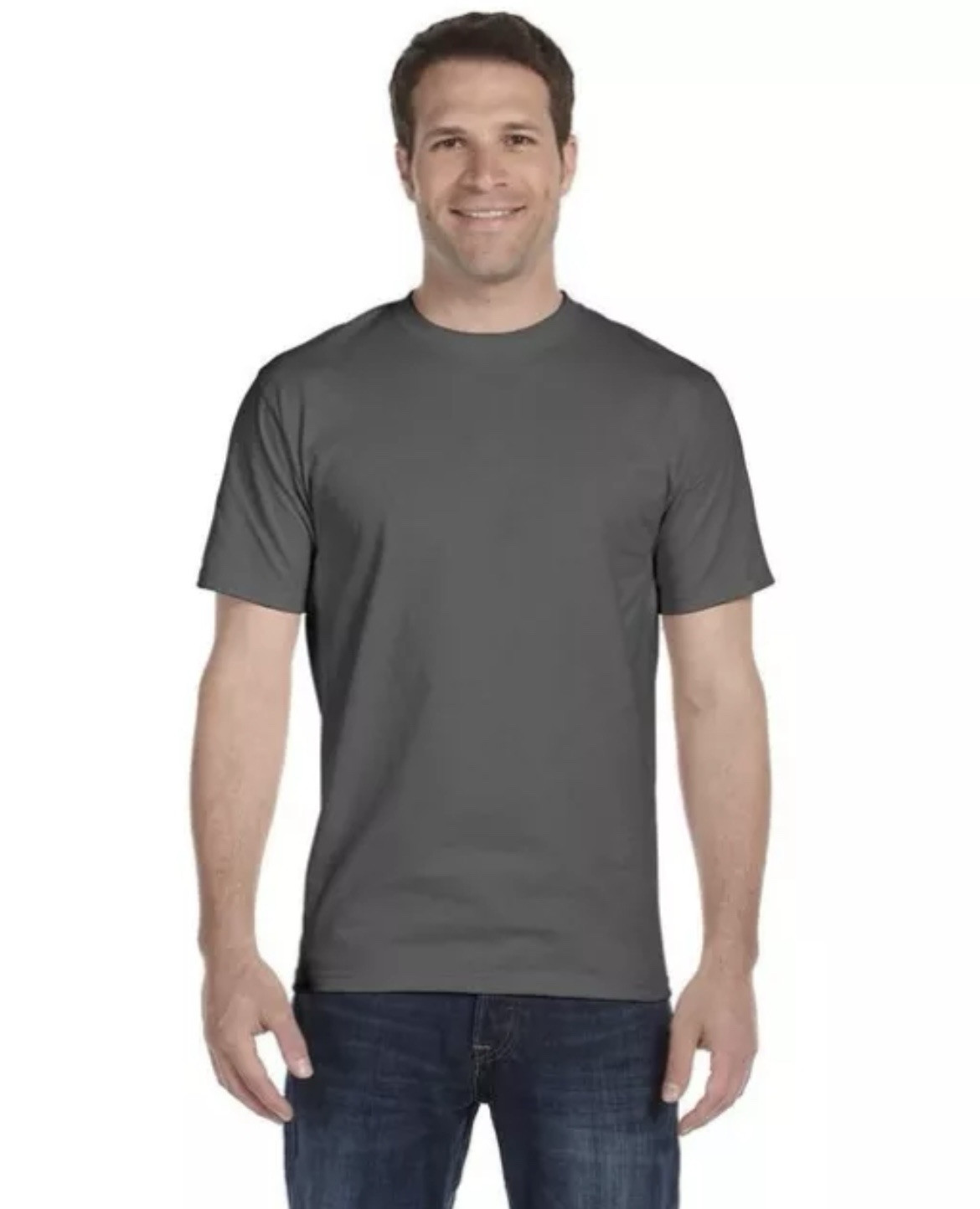 Pack Of 5 Hanes 5280 Mens Short Sleeve ComfortSoft Lightweight Cotton T-Shirt