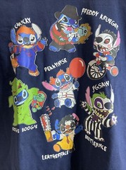 Disney Stitch Halloween Cosplay Horror Characters Adult Sz L NEW