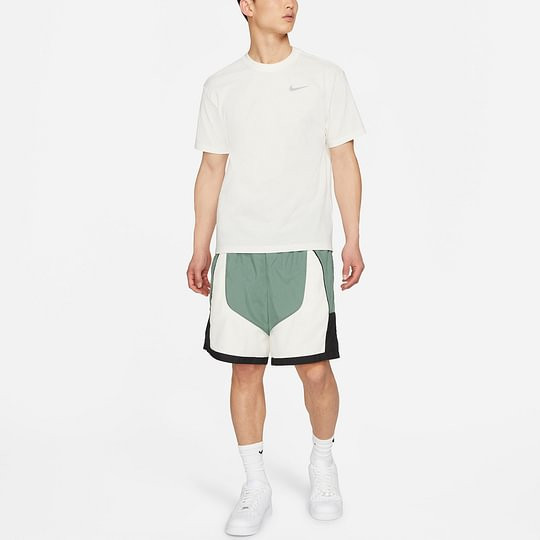 Nike Set-in Sleeve T-Shirt Men's Ecru DD0827-901 gallery