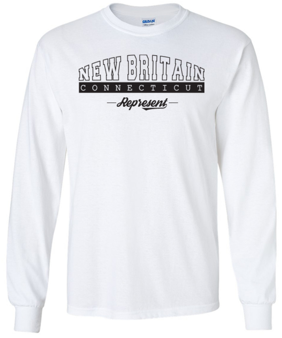 New Britain Connecticut State T-Shirt Long Sleeve Graphic Tee Unisex Apparel gallery