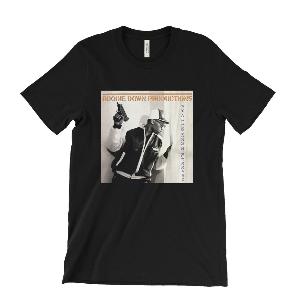 Boogie Down Productions By All Means Necessary T-Shirt – BDP KRS One Hip Hop NYC