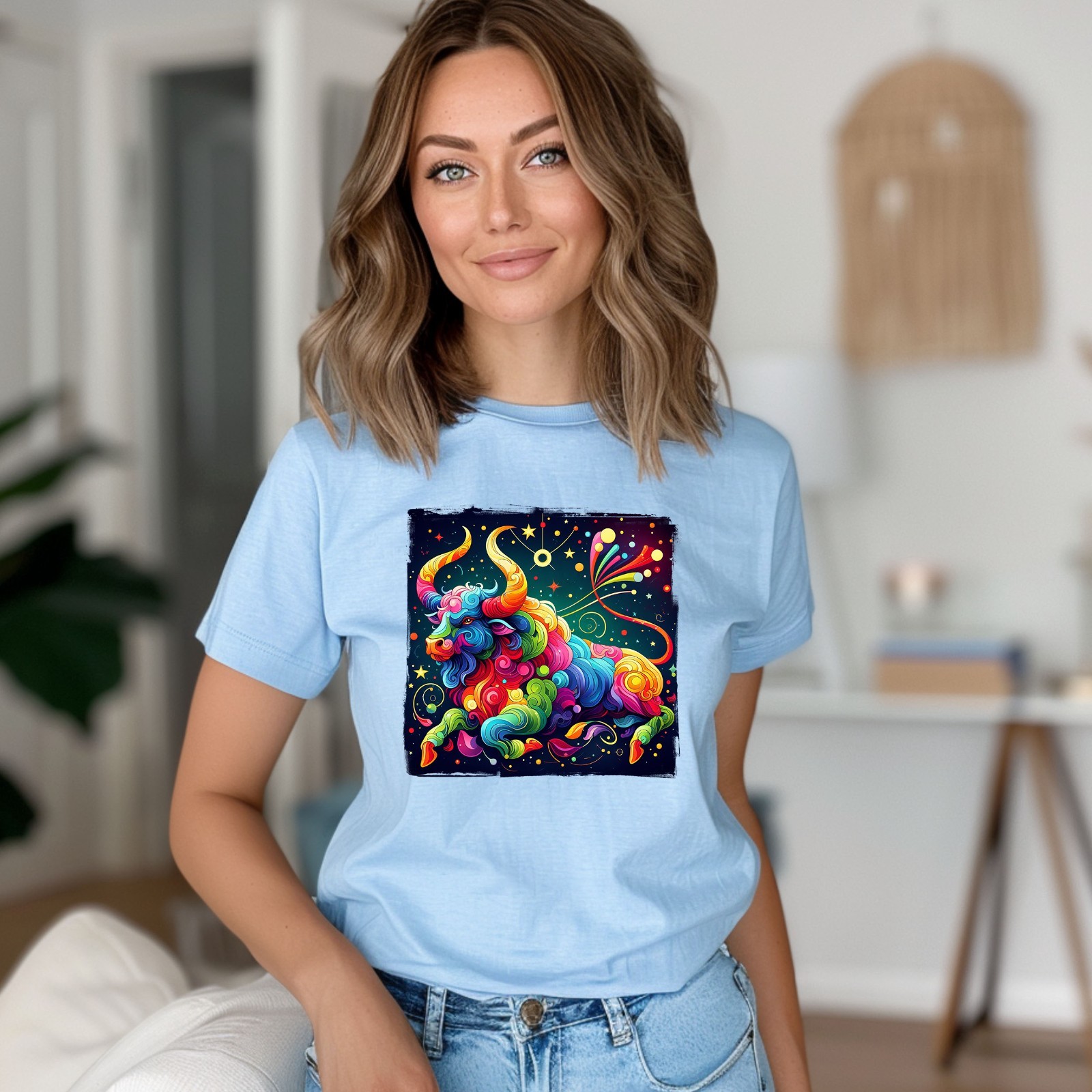 Astrology Taurus T shirt Tshirt Graphic T’s Colors Available