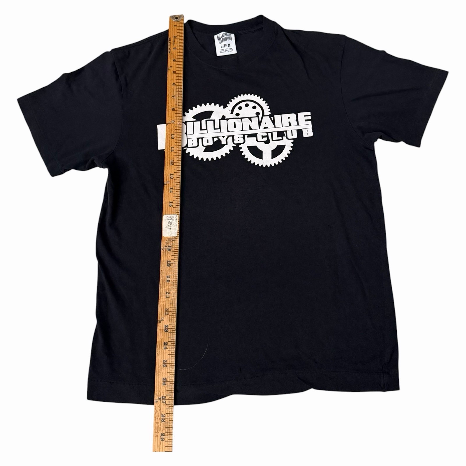 VTG Billionaire Boys Club Gears Graphic T Shirt Mens Medium Single Stitch FLAWED gallery