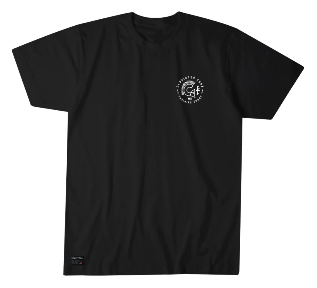 Howitzer Style Men's T-Shirt GLADIATOR GUNZ Military Grunt MFG Black S-4XL gallery