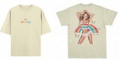 Sand color 2-sides Mariah Carey rainbow Unisex Shirt II363