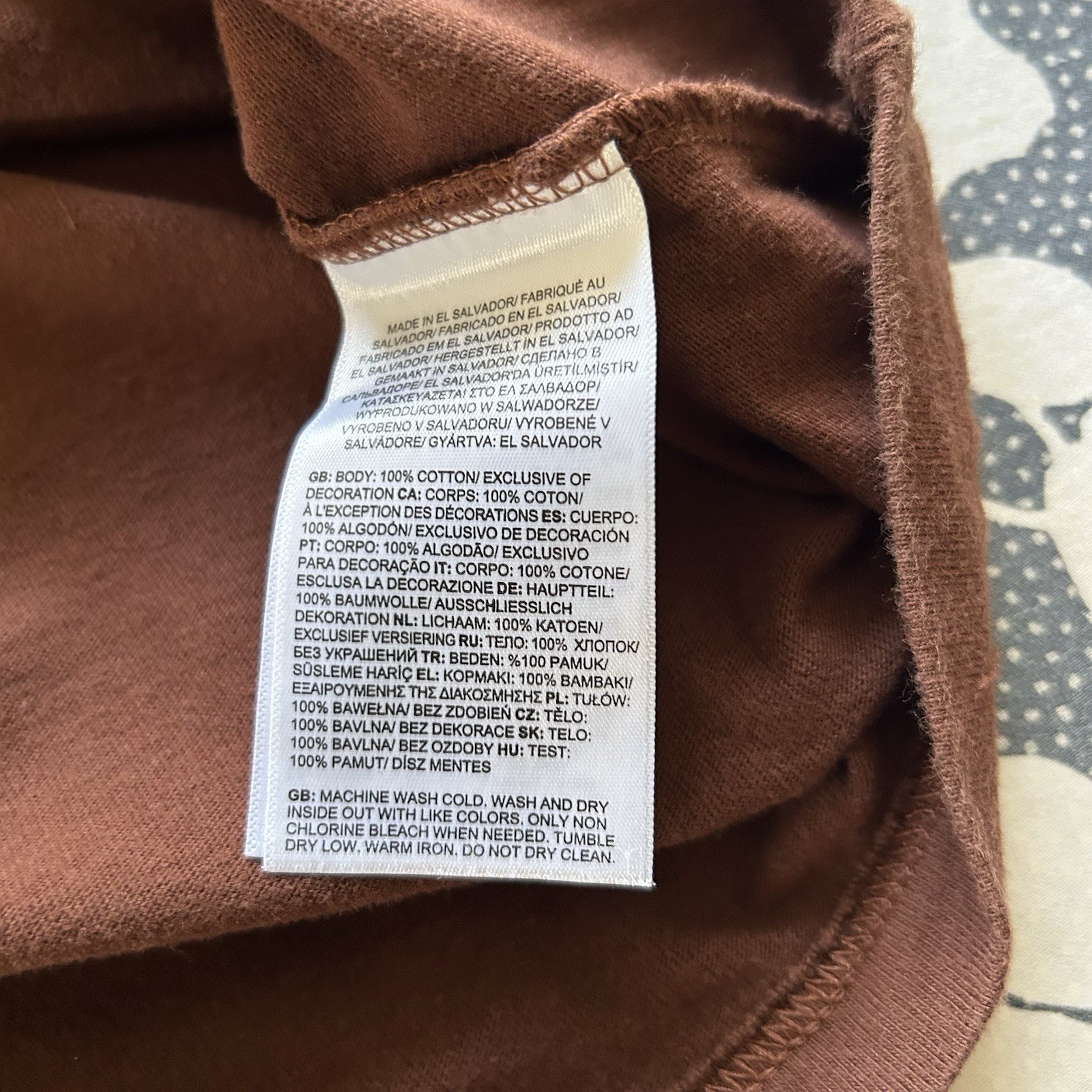 The North Face Men's Heavyweight Box Logo T-Shirt Brown Size M NF0A7ZE6 - EXCEL. gallery