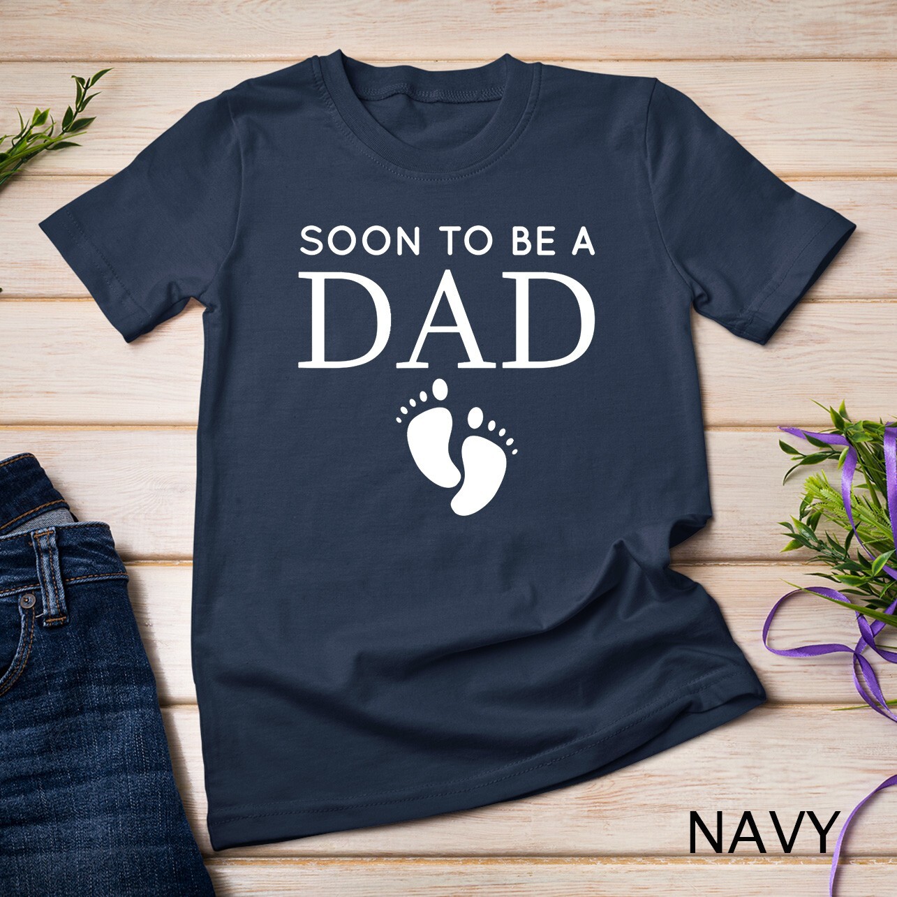 Mens Classic Dad Established Est 2023 Girl Newborn Gifts Daddy Unisex T-shirt gallery