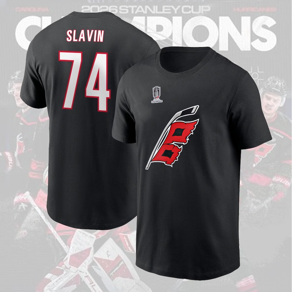 HOT! Carolina Team 2026 Stan.ley Cup Champs Name and Number Player Collection gallery