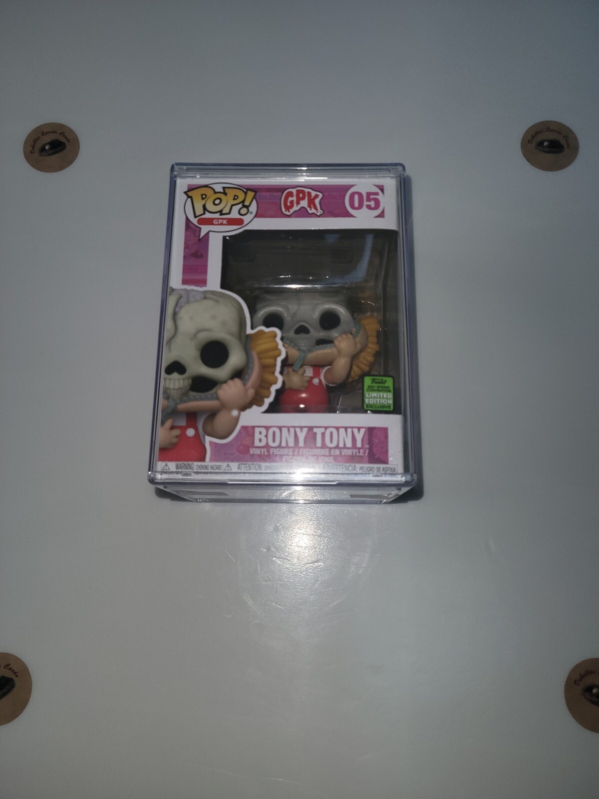 Funko Pop! Garbage Pail Kids GPK Bony Tony O5 With Case