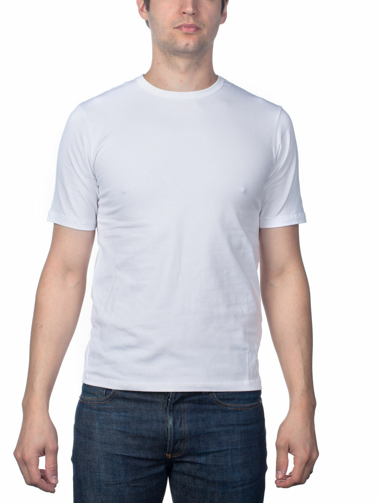Hering Men's Stretch Crew-Neck T-Shirt 02KM gallery