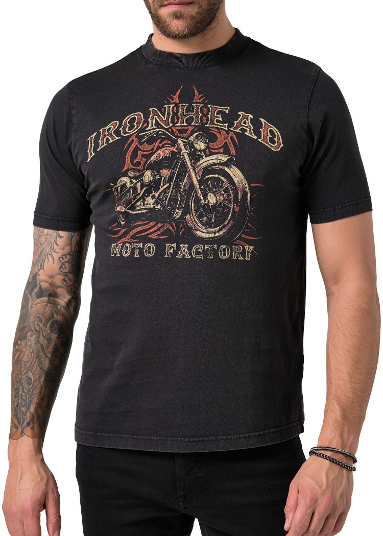 Men's Plus Size T-Shirt Black Cotton Short Sleeve T-Shirt from 3XL to 7 XL gallery