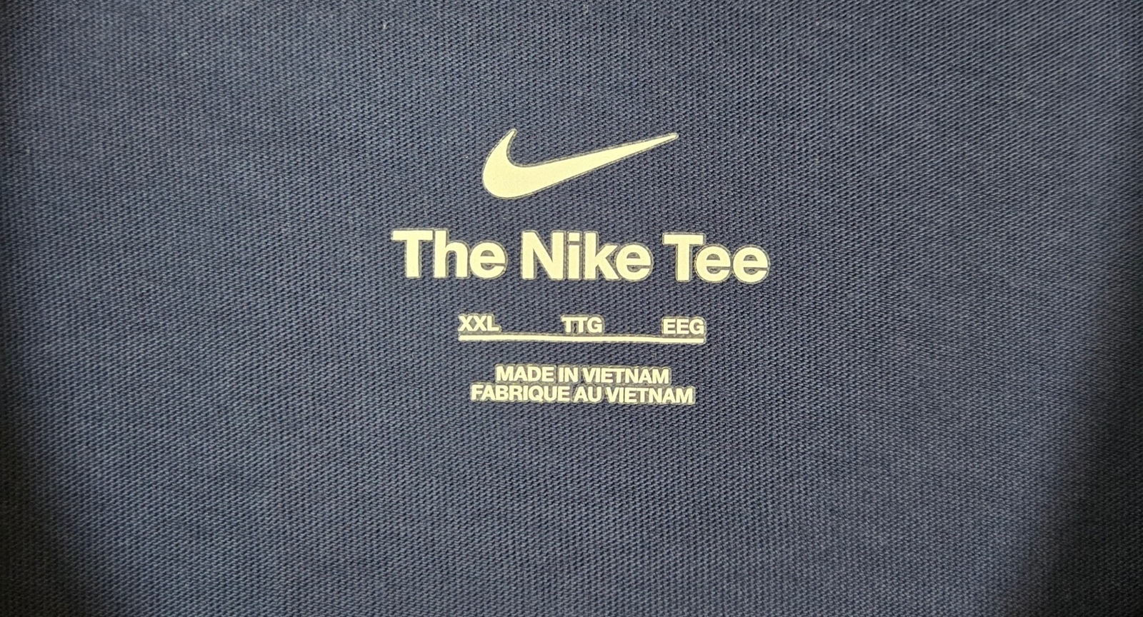 NIKE INC. "Basketball Crate" Mens Blue Cotton Short Sleeve T-Shirt size 2XL gallery
