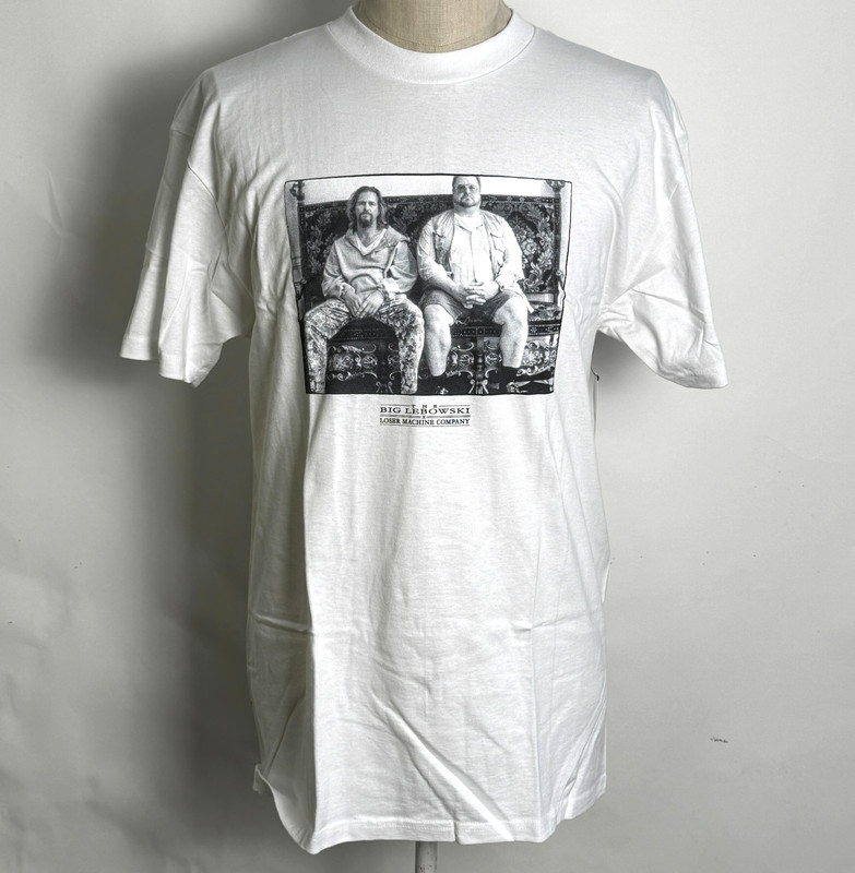 Loser Machine x The Big Lebowski Men’s T-Shirt One of Us White Size L NWT