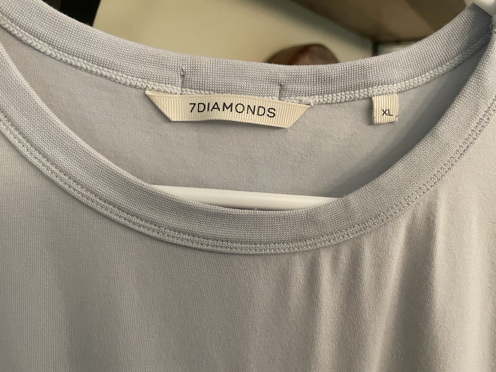 7DIAMONDS RELAXED POCKET TEE ICE BLUE SIZE XL gallery