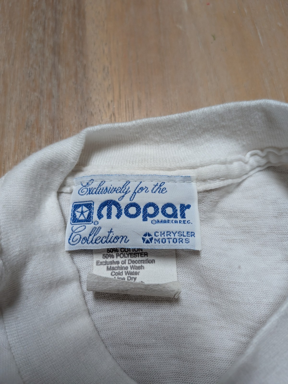 VTG 80s Mopar Performance T Shirt Mens M OEM Logo Single Stitch USA gallery